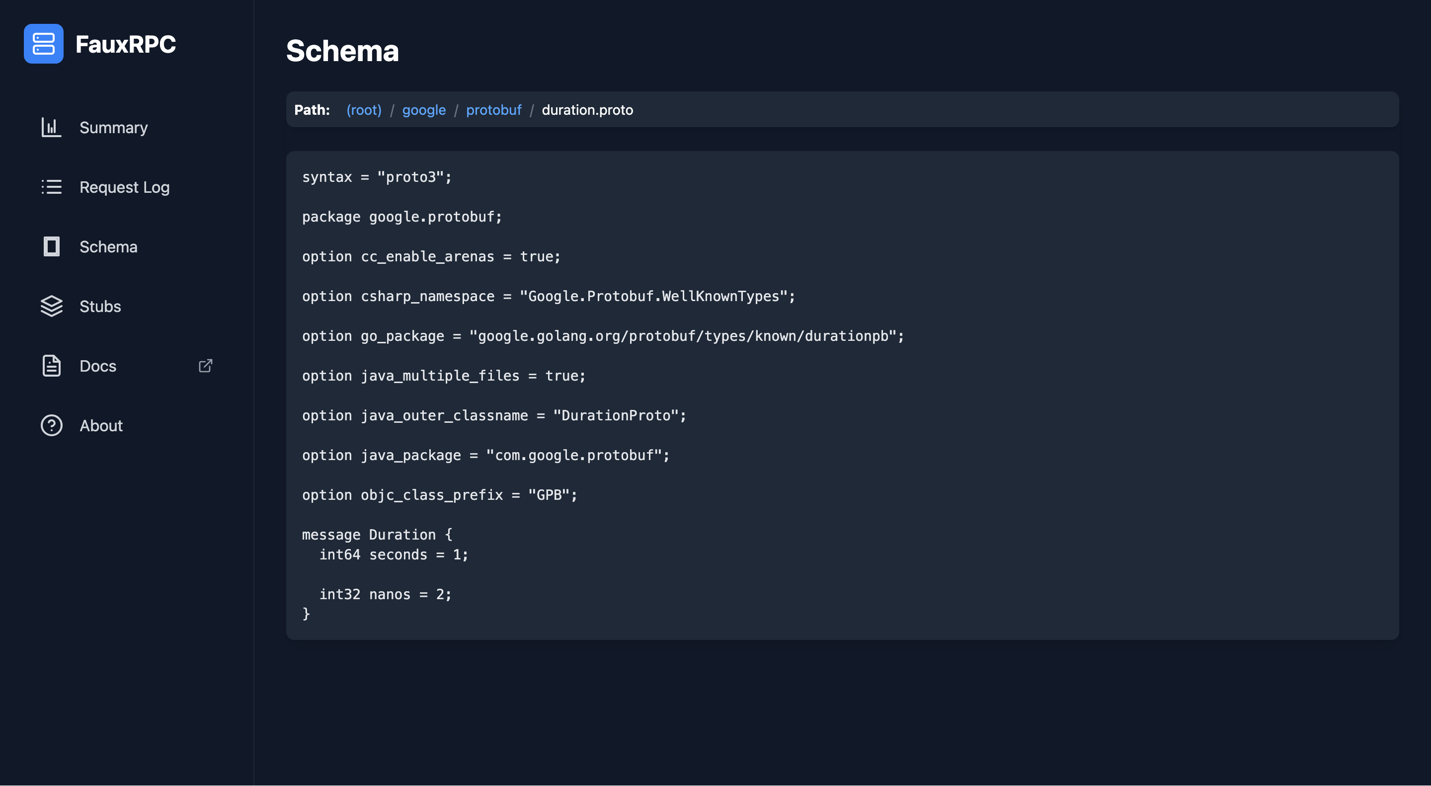 Schema Browser 2